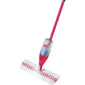 Vileda Spray & Clean - Dweil met tank - Rood