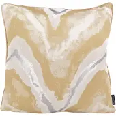 NOVÉE Sierkussen golden wave | 45 x 45 cm | jacquard/polyester