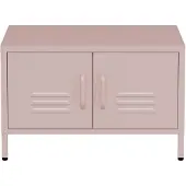 Lendo Online Salontafel Metaal 68x50x43,5 cm Roze