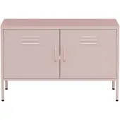 Lendo Online TV Meubel Metaal 100x40x65 cm Roze