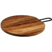 Bjorn Snijplank van acaciahout STINE - Ø31cm