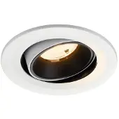 SLV Inbouwspot Numinos Move S wit/zwart 2700K - 55gr