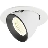 SLV Inbouwspot Numinos Gimble L wit/zwart 4000K - 55gr