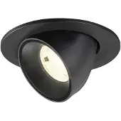 SLV Inbouwspot Numinos Gimble S zwart 4000K - 20gr