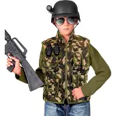 Widmann Army Camouflage Bodywarmer Kind