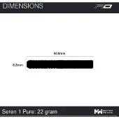 Red Dragon Seren Pure 1 90% - Dartpijlen