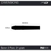 Red Dragon Seren Pure 2 90% - Dartpijlen