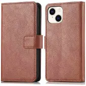 IMoshion Luxe Bookcase voor de Apple iPhone 15 Plus - Bruin