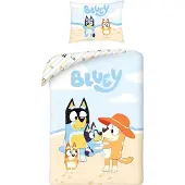 Bluey Dekbedovertrek Strand 140 x 200 cm - katoen