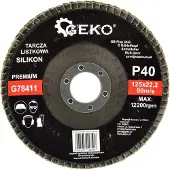 GEKO Flammscheibe 125mm, P40