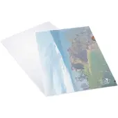 Rapesco L-map A4 Transparant PP (Polypropeen) 100 micron 25 Stuks