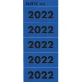 Leitz Jaartal etiketten 2022 Blauw 60 x 25,5 mm Pak van 100