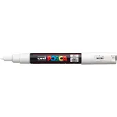 Posca acrylmarker - extra fijn PC-1MC - 0,7-1 mm - wit