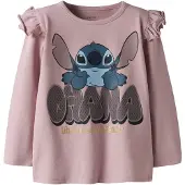 Name it Shirt blauw / hemelsblauw / mauve