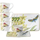 Villeroy & Boch Espressotassen mit Untertassen Amazonia 60 ml Set van 4
