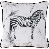 Gek op kussens! Sierkussen velvet zebra | 45 x 45 cm | velvet/polyester