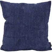 NOVÉE Corduroy donkerblauw | 45 x 45 cm | kussenhoes | polyester