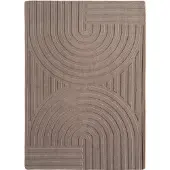 Muratap Japandi vloerkleed art hoogpolig scandinavisch design 3d-effect -