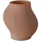 Boltze - Vaas - Bloemenvaas - Bruin - Glas - Handgemaakt - 20x17cm
