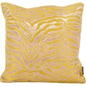 NOVÉE Yellow tiger | 45 x 45 cm | kussenhoes | jacquard/polyester