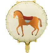 Party Deco Ronde Folieballon Paard Jumper 45cm