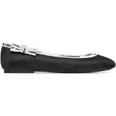 Karl Lagerfeld Ballerina zwart / wit