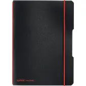 Herlitz My.book Schrift A5 Geruit PP Zwart Niet geperforeerd 80 Pagina's
