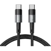 TechProtection - ULTRABOOST - TYPE-C KABEL PD60W/3A 100CM GRIJS