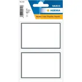 Herma Boeketiketten wit met grijze rand 82x55 mm - 10 stuks
