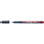 Edding 1800 profipen - 0,3 mm - rood