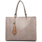 Giuliano Schooltas/Handtas - Taupe