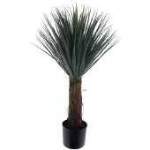 Buitengewoon Boet Yucca Rostrata in pot groen 90 cm kunstplant