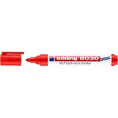 Edding 8030 Permanent Permanentmarker Rood Fijn Ronde punt 3 mm