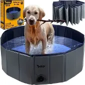 Purlov Opvouwbaar zwembad voor hond - 100 x 30 cm