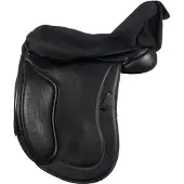 HKM - Zadelverwarmingshoes - Zadelzitting Overtrek - Verwarmd - Zwart - 17.5 - 18 inch