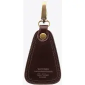 WITTCHEN Da Vinci Collectie - Leren Sleutelhanger - Bruin - Hoogwaardige Kalfsleer