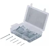 Kraftmann Assortiment draadnagels 200 delig