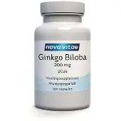 Nova vitae Ginkgo biloba 200 mg plus 100 capsules