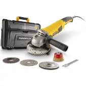 Powerplus Haakse slijper 1200W - POWXBOX015 - Ø 125mm - 5 acc.