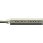 Wera Bit 840/0 Micro 1,5mm L,30mm
