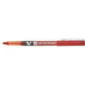 Pilot Hi-Tecpoint Niet-intrekbaar Rollerballpen Rood 0,3 mm Fijn Naaldpunt 71% Gerecycled