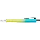 Faber-Castell Poly Ball Intrekbaar Balpen Blauw 0,6 mm Extra breed Balpen Navulbaar