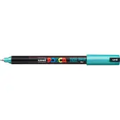 Posca acrylmarker - ultrafijn PC-1MR - 0,7 mm - metallic groen