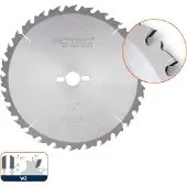 Rotec HM schulpzaag met anti-terugslag, ø400x3,5x30mm Z=36 WZ - 5540045