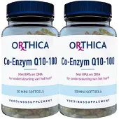 Orthica Co-Enzym Q10-100 - 2 x 30 capsules - Voordeelverpakking