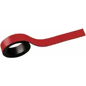 MAUL Magneetstrip 1,5 cm x 1 m Rood 6520525 2 Stuks