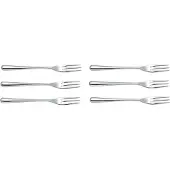 Alessi Dessertvork Caccia (6-Delig)