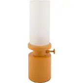 Leitmotiv Tafellamp Camp LED - Geel - 9x9x29.5cm - Scandinavisch