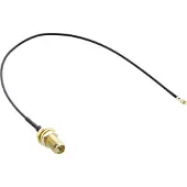 InLine WLAN adapterkabel, RP-SMA jack / U.FL stekker, 20cm