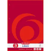 Herlitz Notitieblok A4 Rood 50 Vellen